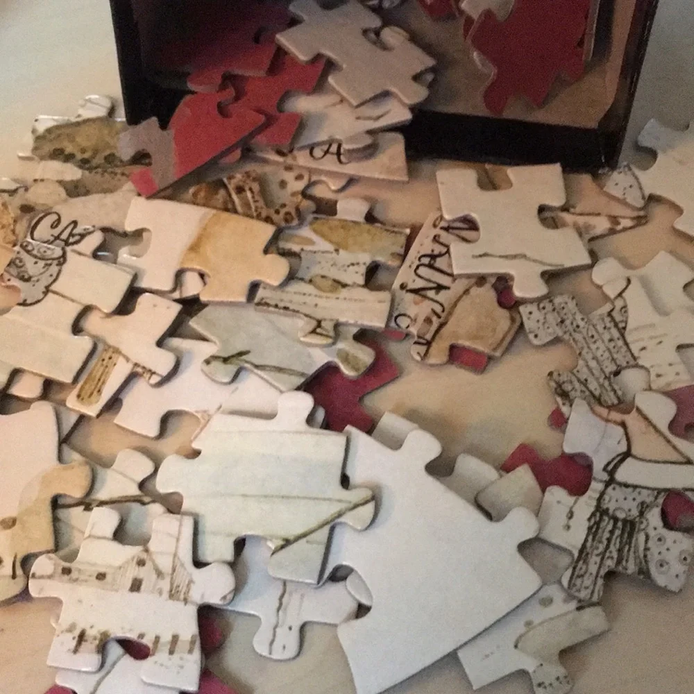 VTG HOLLY HOBBIES 92 PC PUZZLE AMERICAN GREETING Complete Never used
